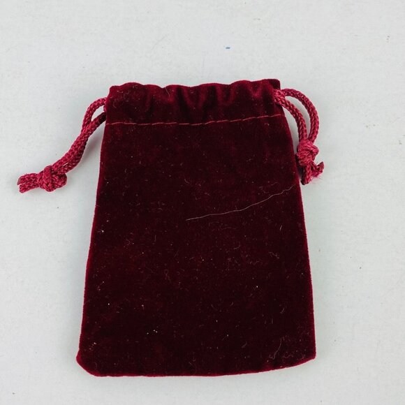 Helzberg Diamond Collectible Gift Pouch Drawstring Pouch Logo Bag 3.25 X 2.25 - Picture 4 of 6